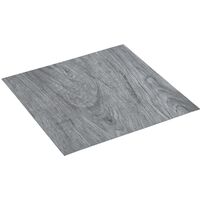 Self-adhesive Flooring Planks 5.11 mPVC Light Grey - Grey