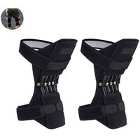 Knee pads non-slip knee brace, power lift joint supports knee pads knee booster Strong rebound spring force for relief of joint pain, sport climbing training