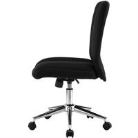 Office Chair Desk Chair Mesh High Back Executive Swivel Chair, Mesh Seat for Home Office (Black)