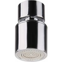 Double Function Faucet Aerator Water Saving Copper Faucet Connection With Soft Jet Filter and Powerful Frother (interior - copper)