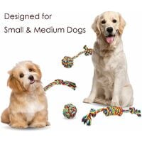 Dog Toy, Rope Dog Toy, Chew Toy, Interactive Dog Toy, for Small / Medium Dogs