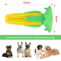 Dog Toy Puppy Toys Dogs Supplies, Corn-Shaped Dog Chew Molar Stick with Teeth Cleaning Function, Durable Tough New Material, style 2