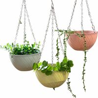 Set of 4 Macrame Plant Rope Suspension, Macrame Plants Hanging Pots Holder, Large Hanging Pots, Hanging Flower Pots, for Lanterns, Feeders and Flower Pots