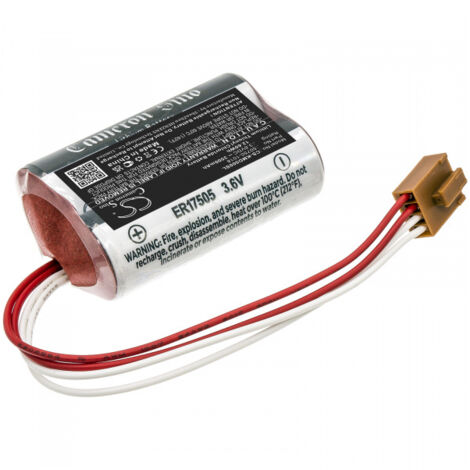 Batteria al litio 2LS17500-GIOCATTOLO da 3,6 V 3,5Ah per YASKAWA PLC (1/4)