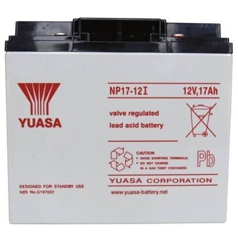 BATTERIA YUASA NP17-12 12V 17Ah