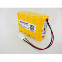 Batteria NiCd 12V 800mAh per allarme acustico ESSER tipo 4