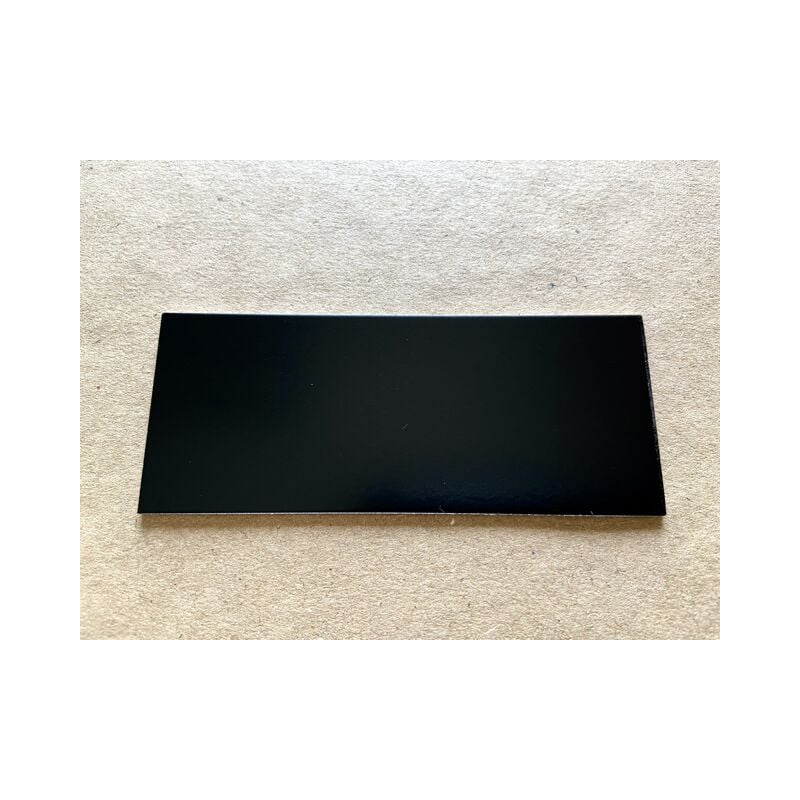 Lot 5 Cornières d'angle Alu Noir RAL 9005 Mat - Couleur Extérieur -  Longueur 150cm (2cm x 2cm) de 1mm
