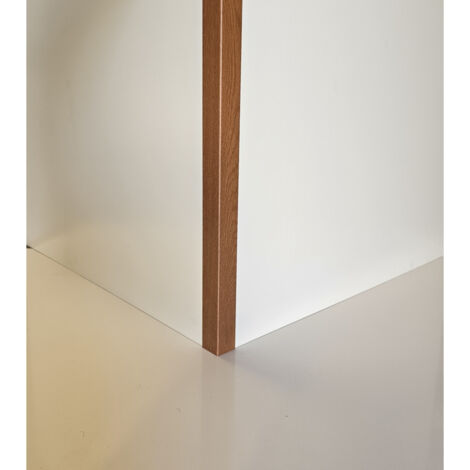 Lot 5 Cornières d'angle Chêne Doré - épaisseur 1 mm- Long 150 cm (3 cm x 3 cm )