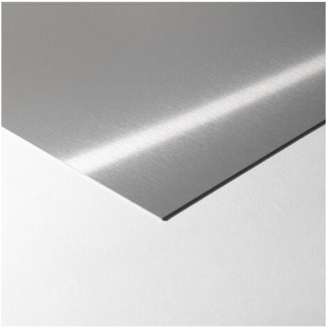 Crédence Inox Brossé H 20 cm x L 50 cm de 1mm