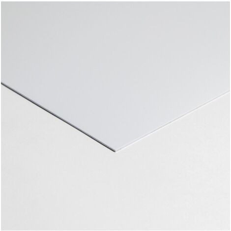 Crédence Alu Blanc RAL 9016 H 20 cm x L 140 cm de 1,5 mm