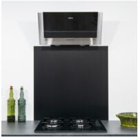 Crédence Inox Brossé Noir 0,8mm - Hauteur 45 cm x Largeur 110 cm