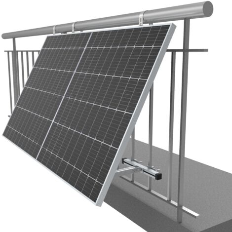 NuaSol Balcony Power Plant Bracket Railing Fastening 1 Solar Module ...