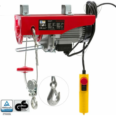 AREBOS Electric Rope Hoist Electric Cable Winch Electric Cable