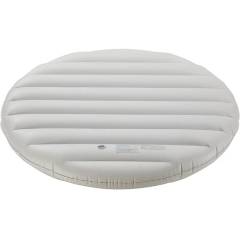 AREBOS Inflatable Thermal Cover Cover for Outdoor Hot Tub Ø140 cm Grey