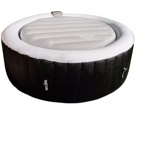 AREBOS Inflatable Thermal Cover Cover for Outdoor Whirlpool Ø167 cm - Grey