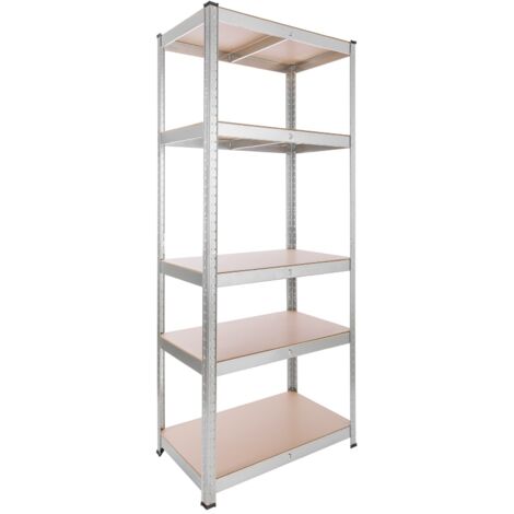 AREBOS Heavy Duty Storage Shelving Workshop Shelving Boltless Shelving Basement Shelving Office Shelving (1/5)