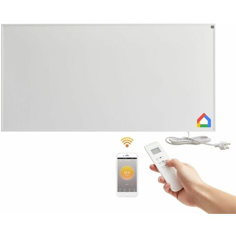 AREBOS Infrared Wall Heating Heater Radiator Thin Thermostat WIFI 700W