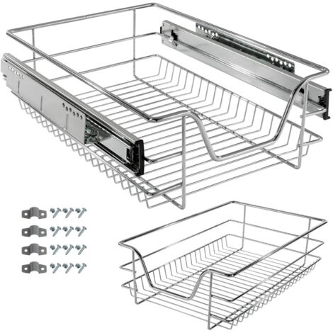 AREBOS Telescopic Kitchen Drawer Basket Pull-out 40 cm
