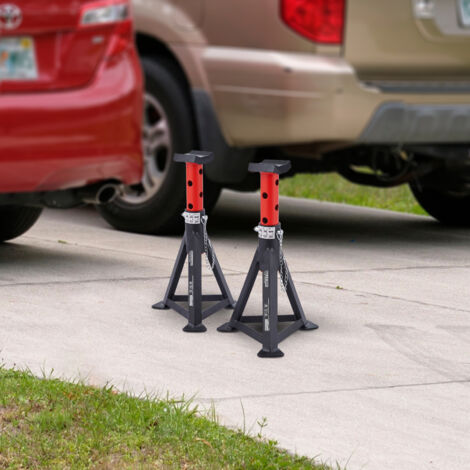 AREBOS jacking stands jacking stands jacking stands 2 pieces car car 3T each