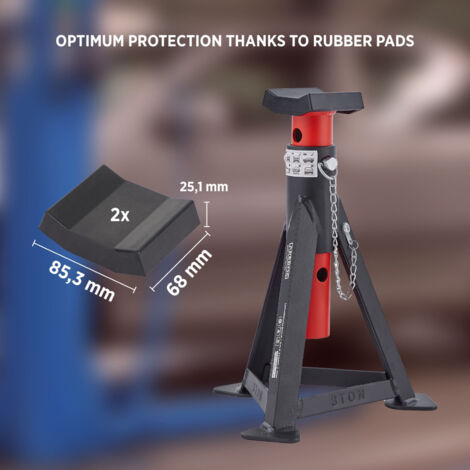 AREBOS jacking stands jacking stands jacking stands 2 pieces car car 3T each