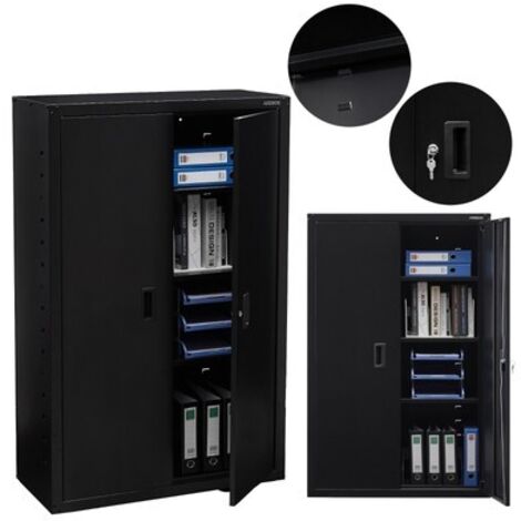 AREBOS Filing cabinet Office cabinet Storage cabinet Material cabinet Steel cabinet (1/5)
