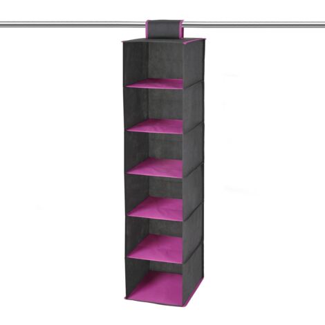 Schuh-Organizer Zum Aufhängen – 10 Fächer + 8 Seitentaschen, Stabil, Für Schrank & Wand