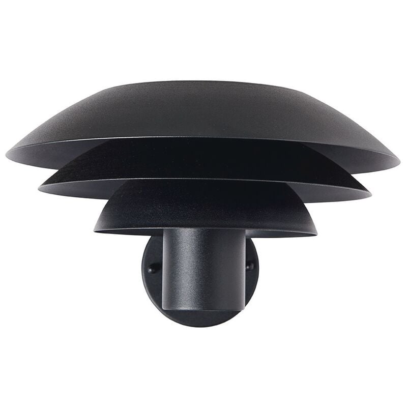 Dyberglarsen Dl25 Outdoor wall lamp black 1025 larsen