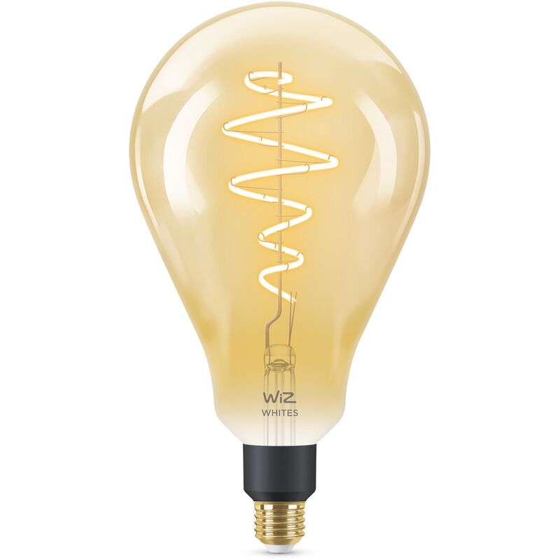 Bombilla Inteligente 8718699786854 wiz wifi led filamento vintage gigante regulable blancos ps160 25w e27 luz blanca de 27006500k 6.5w 25