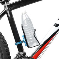 colore: Rosso supporto per manubrio in alluminio TrustFire HE03 Supporto per bicicletta Mountain Road Bike Mount per bottiglia dacqua