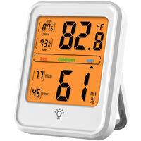 Termometro Igrometro LCD Digitale Temperatura Umidita per Casa Interno Esterno 