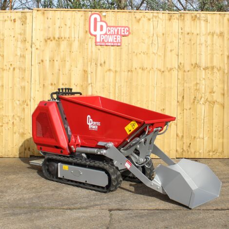 Crytec 800KG High Tip Tracked Dumper 12hp Diesel CRD80H-K (1/5)