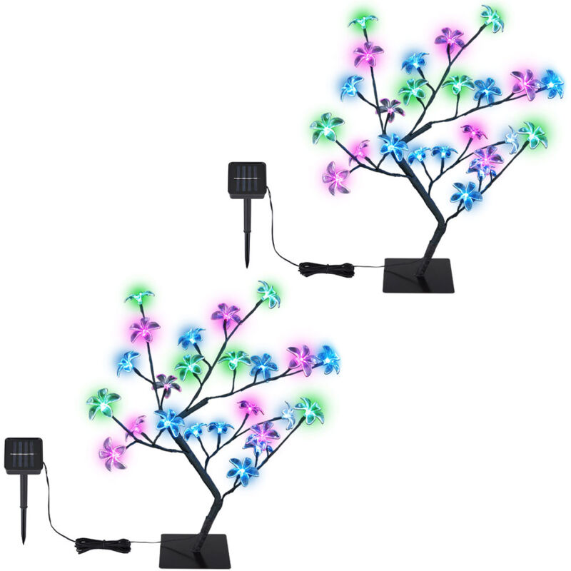 Luci Solari Da Esterno A Forma Di Fata - Set Di 2, Impermeabili, Per Giardino E Terrazzo