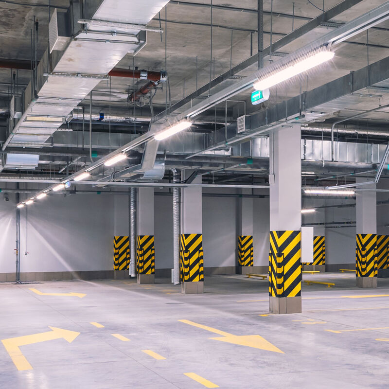 Luce Da Vasca Lampada Per Ambienti Umidi Tubo Officina LED IP65 L 120 - Foto 5