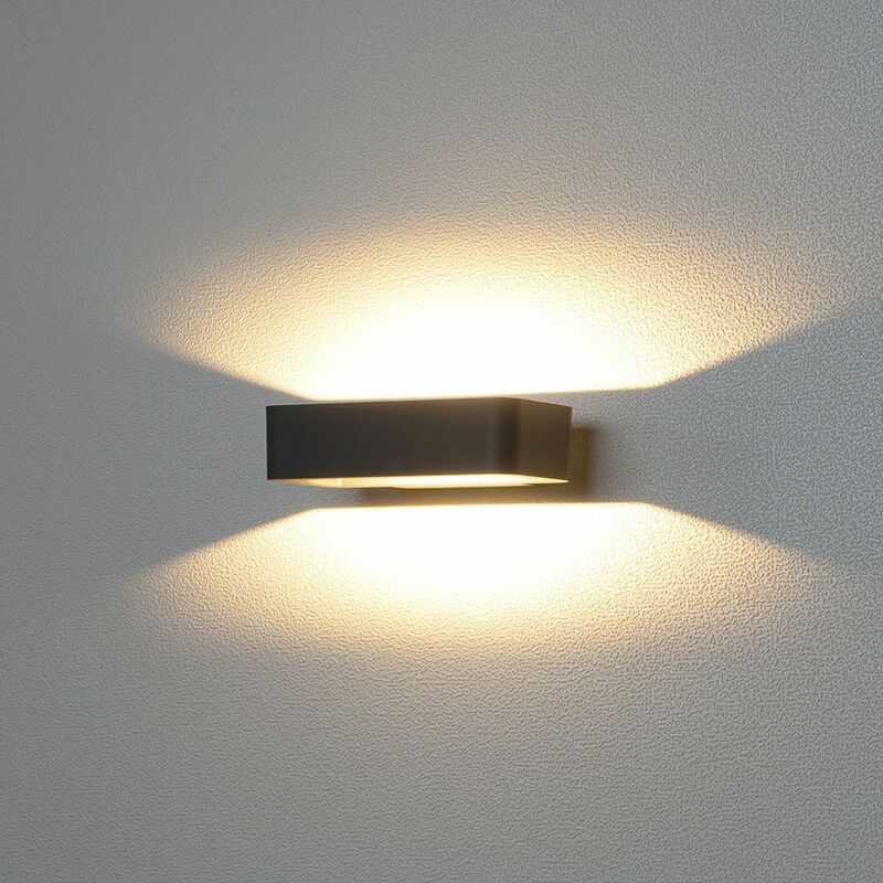 Faretto LED ALU da parete UP DOWN light lampada da esterno