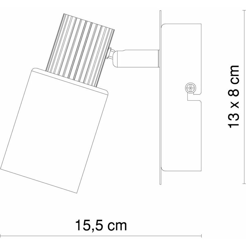 Faretto Da Parete Lightbox Per Bagno - Testa Orientabile, IP44, G9, Max 28W - Foto 3