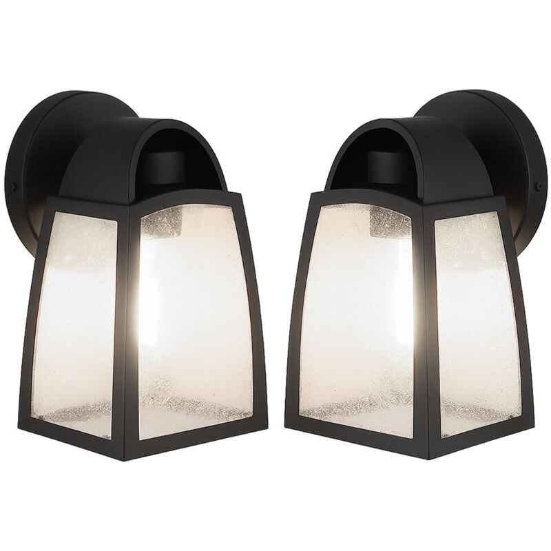 Applique LED Cubo Impermeabile IP65 12W 1000 Lumen - Luce Regolabile Up/Down, Bianco Caldo 3000K - Per Interni Ed Esterni, Alluminio
