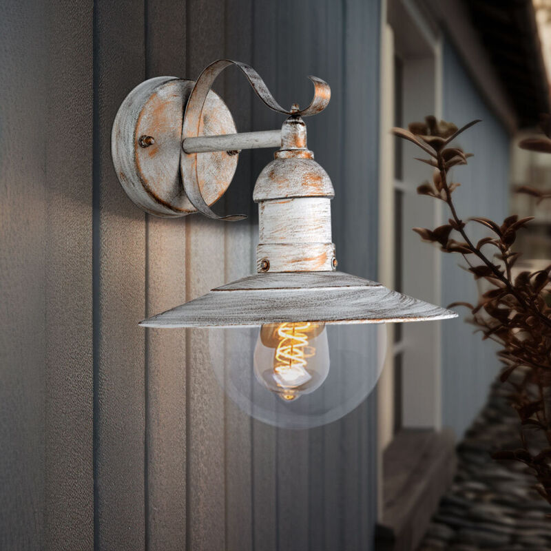 Giardino Parete Lampada Acciaio Inox Faretto Argento - Foto 7