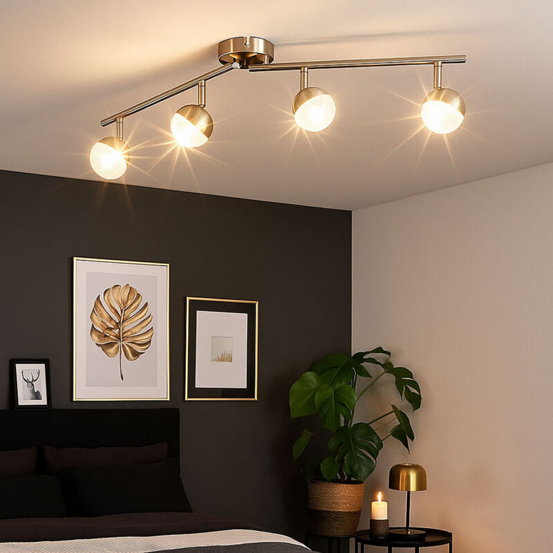 Plafone A Incasso SLV Grigio, Luce LED 3000K 1W 60lm, Design Minimale, Garanzia 5 Anni