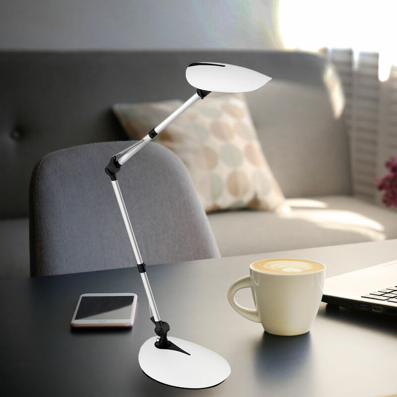 Lampada da Tavolo con Pinza Regolabile Ricaricabile USB 24 LED