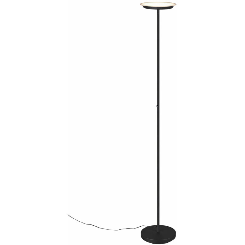 Lampada da tavolo LED Gigo in Acciaio Bianco Opaco accensione Touch co