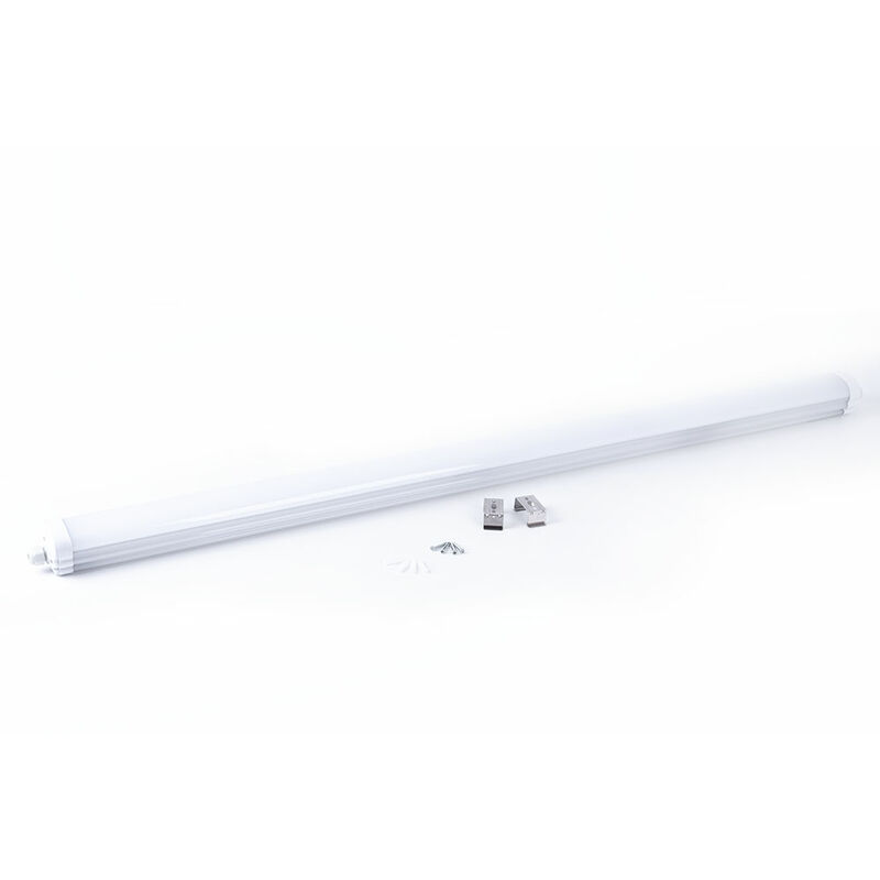 Tubo LED con rilevatore di movimento per ambienti umidi Lampada LED per  ambienti umidi 120 cm lampada da officina lampada da vasca, IP65, 1x LED 36W  4320lm bianco neutro, L 120 cm