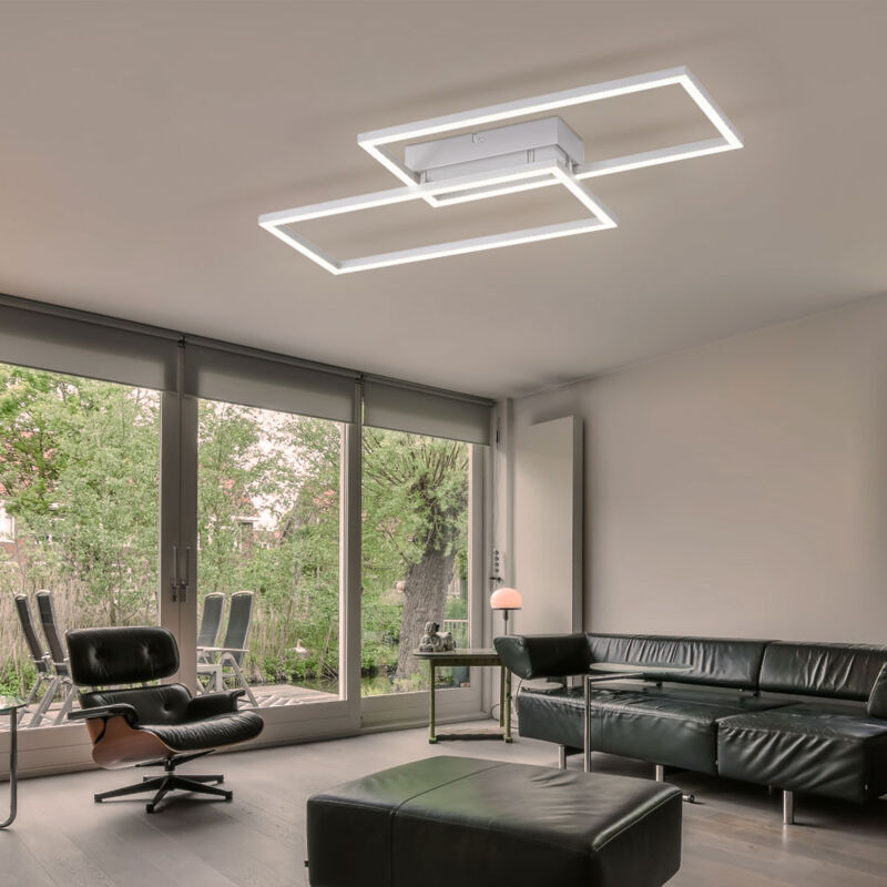 QAZQA Lampada da soffitto yuma - Moderno - Acciaio,Vetro - Oro/Ottone