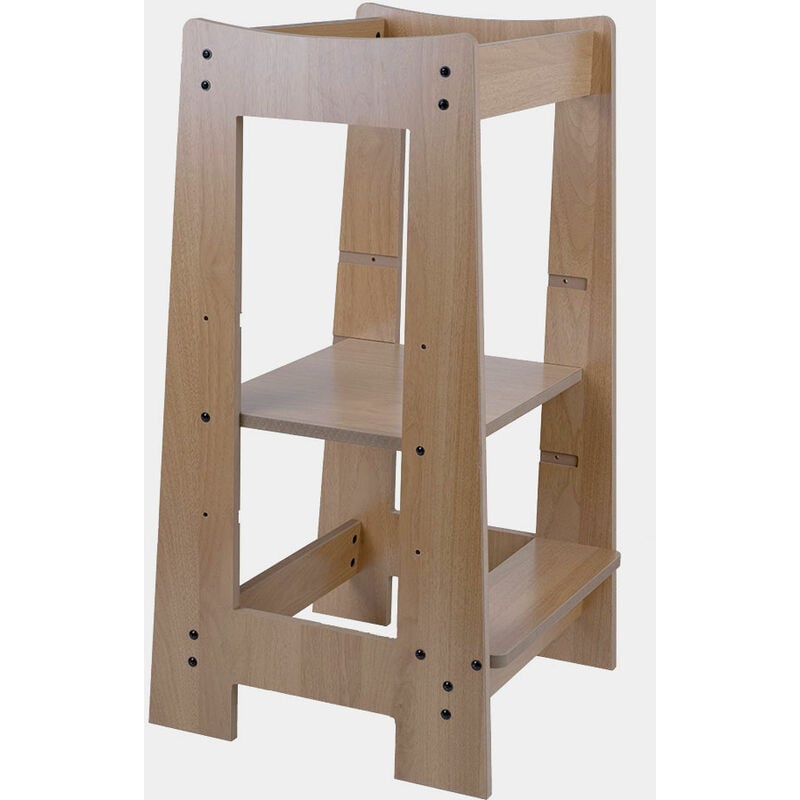 Sgabello, sgabello per bambini, sgabello per bambini, sgabello per adulti,  sgabello per l'apprendimento, torre della cucina, sgabello da bagno,  sgabello in legno -  Italia