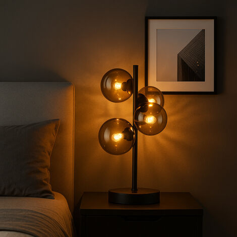 Lampada da tavolo metallo oro 40 cm SEVERN