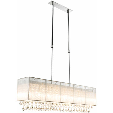 Lampada a sospensione moderna in bambù dal design cinese • Illuminazione Italia