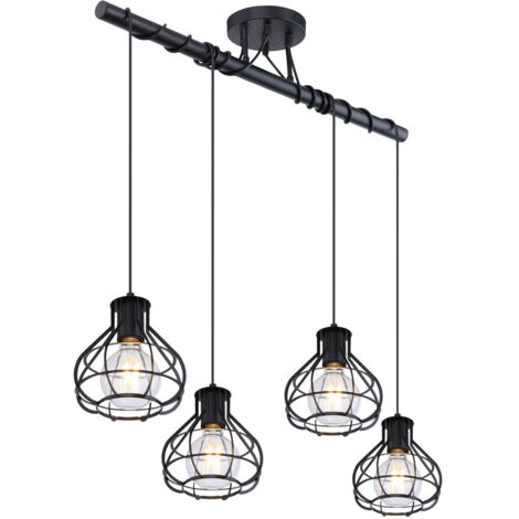 Sospensione Skynest nera di Flos