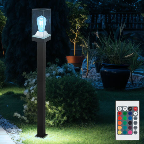 Paletto Luminoso LED Da Esterno Lucande – Altezza 100 Cm – Design Moderno In Alluminio – Luce Calda Per Giardino E Vialetti (IP54)