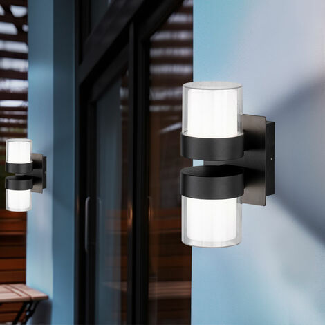 Isyluce 516-21 Applique Cubo Da Parete 16W, Bianco, Fascio Regolabile Luce Calda 2000 Lumen Ip54 - Foto 4