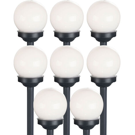 4 pezzi Luci da recinzione alimentate a energia solare, luci a LED impermeabili per esterni da