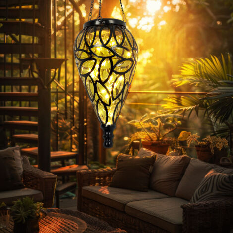 Set di 4 luci solari da esterno con 10 LED a forma di lucciola, impermeabili IP65, per vialetto, patio, giardino, decorazione | Leroy Merlin